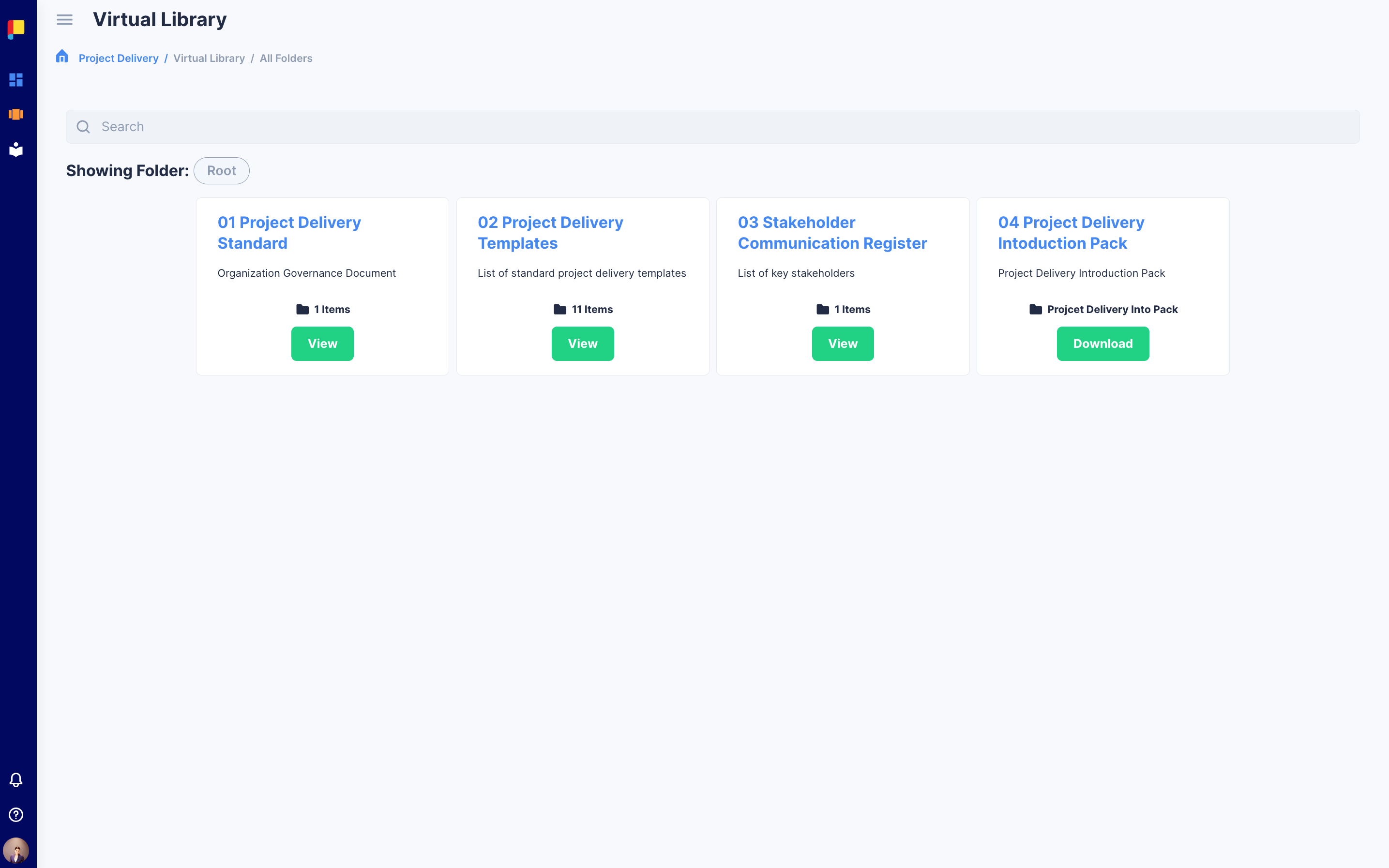 Planally Virtual Library